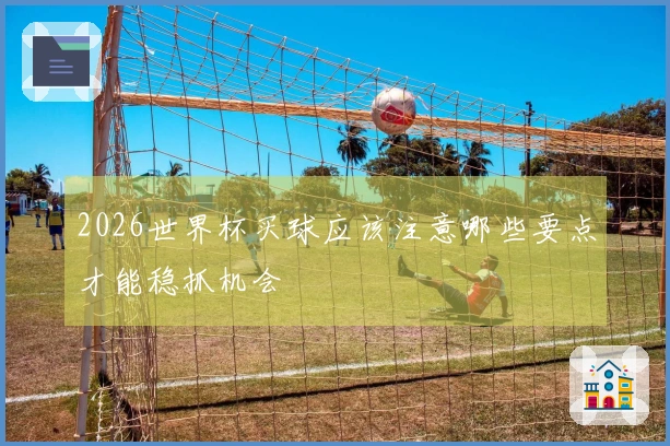 2026世界杯买球应该注意哪些要点才能稳抓机会